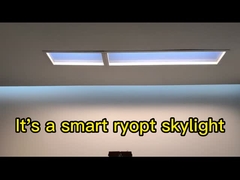 Tuya 600x600 Square LED Fake Window Ánh sáng mặt trời nhân tạo Skylight