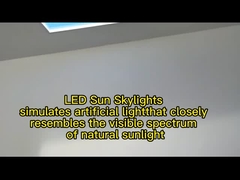Bảng điều khiển ánh sáng mặt trời Skylight nhân tạo 500W Blue Sky DIY 120X60 Vertical Multiscene