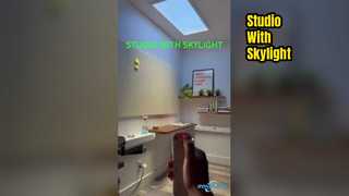 Giếng trời nhân tạo mô phỏng ánh sáng tự nhiên CCT cho studio