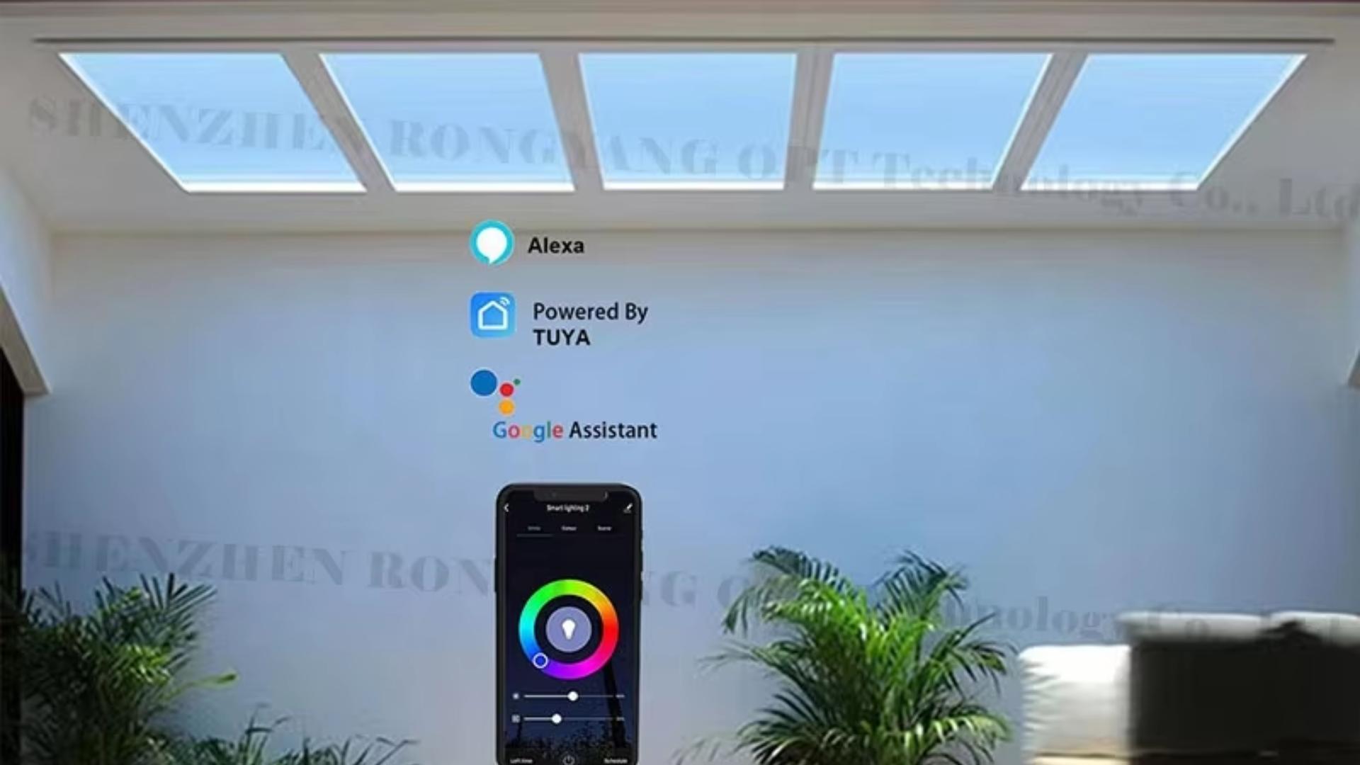 Blog công ty mới nhất về Chiếc cửa trời nhân tạo so với tấm LED truyền thống: Sự khác biệt chính