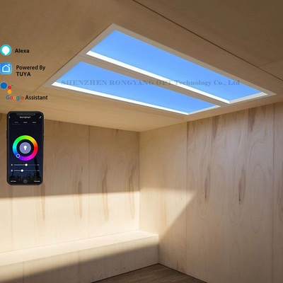 Mua Ánh sáng màu trắng Ánh sáng LED nhân tạo để lắp đặt trên bề mặt và phạm vi nhiệt độ 2100K-7500K trong văn phòng sản xuất trực tuyến