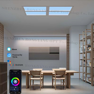 Mua Không nhấp nháy Đèn LED nhân tạo 200W Đèn trời gắn CCT Thay đổi màu sắc sản xuất trực tuyến