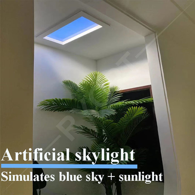 Mua 6060 Led Fake Faux Skylight Panel trần Ánh sáng ban ngày nhân tạo Tuya Smart sản xuất trực tuyến