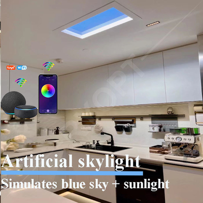 Mua Circadian Rhythm Faux Skylight 600x600 Đám mây ánh sáng ban ngày nhân tạo Bình minh Hoàng hôn sản xuất trực tuyến
