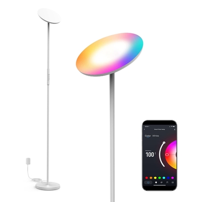 Đèn đứng RGB thực tế nhiều màu, Đèn góc RGB tự làm 2000 Lumen