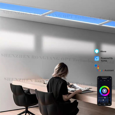 240W Smart LED Skylight Light với nhiệt độ màu điều chỉnh và Tuya WiFi BT Control