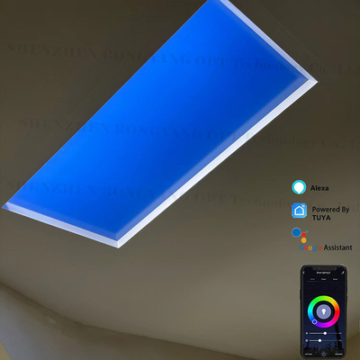CCT thay đổi có thể giảm độ sáng cửa sổ đèn sân thượng nhân tạo, đèn trần 110V LED