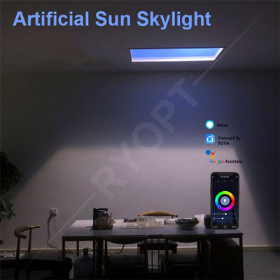 Không nhấp nháy Ánh sáng ban ngày nhân tạo Multiscene Điều khiển bằng giọng nói 2200-7800K