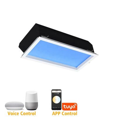 Đèn led siêu mỏng mô phỏng ánh sáng ban ngày nhân tạo 110V 150mm 2500K 6500K