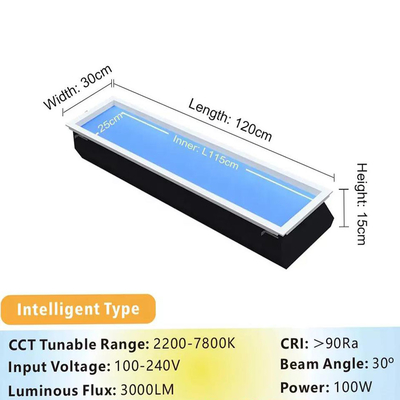 Hai chế độ CCT Tiếng động đèn pha LED nhân tạo với điều khiển từ xa