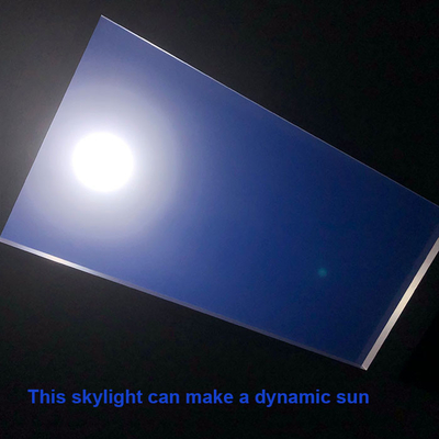 Multiscene 7800K LED Bảng điều khiển ánh sáng mặt trời nhân tạo Cửa sổ giả Điều khiển từ xa