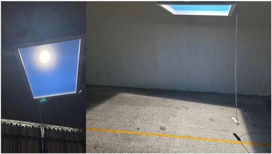 Smart Tuya Slim Ánh sáng mặt trời nhân tạo LED Blue Sky Ceiling Solar Light Panel