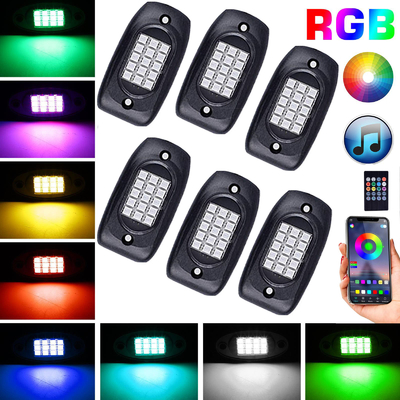 Điều khiển từ xa Đèn LED RGB Rock ổn định bền cho xe máy
