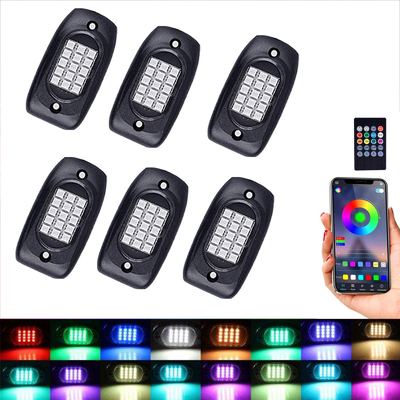 Đèn LED Bluetooth đa năng chống bụi, Đèn LED RGB chống nước IP68