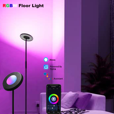 Đèn sàn góc RGB CCT 2700K-5000K Điều khiển bằng giọng nói Alexa 24V Có thể điều chỉnh độ sáng