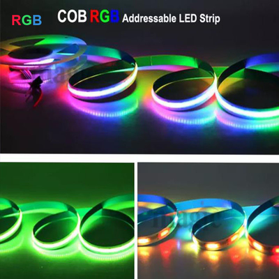 Đèn dải LED thay đổi màu thực tế, dải RGB có thể thay đổi địa chỉ
