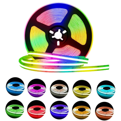 Dải đèn LED RGB COB thực tế ROHS, Dải đèn LED màu Multiscene