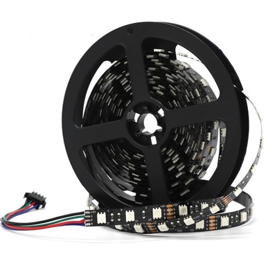 100ft 50ft Ngoài trời 5050 RGB Dải LED chống thấm 10 mét PCB đen