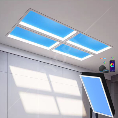 Bảng điều khiển trần LED 200w Ánh sáng đám mây xanh Ánh nắng mặt trời nhân tạo