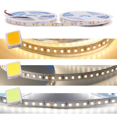 DC12V SMD 2835 Ánh sáng dải LED Trắng mát Chịu nhiệt 120LED / M
