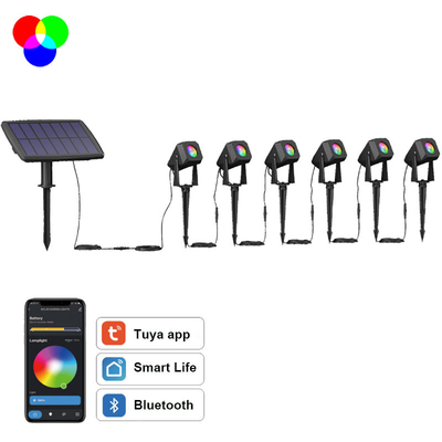 Chống thời tiết IP55 Đèn chiếu sáng ngoài trời có màu Thay đổi màu có thể điều chỉnh độ sáng
