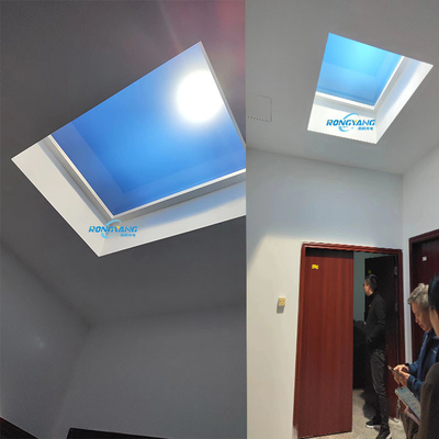 Ban ánh sáng mặt trời theo chiều dọc tấm đèn nhân tạo với hợp kim nhôm IP65 100-240V
