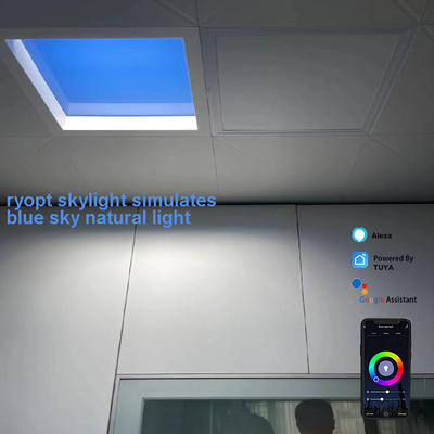 Bề mặt gắn đèn LED phẳng 100W Ánh sáng mặt trời tự nhiên Điều khiển Tuya