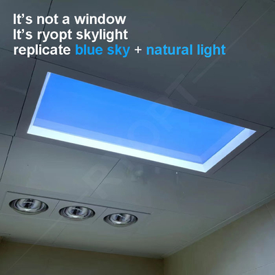 2x2 Slim Square Led Sky Panel trần 220V Ánh sáng ban ngày nhân tạo Blue Sky Light Dali 1V-10V