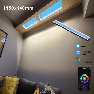 3.6A Bảng LED đèn sân thượng nhân tạo hiện tại với Tuya WiFi BT Control Panel LED đèn sân thượng giả