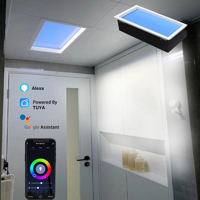 7 ngày LED Skylight Panel với 5000LM Flux ánh sáng và nhiệt độ màu 2100-7000K