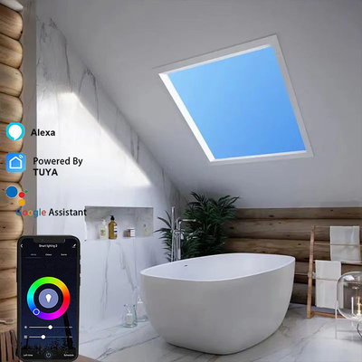 Rayleigh Scattering LED Phân tích đèn cửa sổ giả 8000 Lumen Dimmable