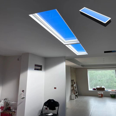 CCT thay đổi có thể giảm độ sáng cửa sổ đèn sân thượng nhân tạo, đèn trần 110V LED