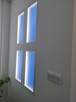 150W LED Skylight Panel 6000LM Khả năng phát ra ánh sáng 2100-7000K Nhiệt độ màu sắc Bao gồm 8-12 m2