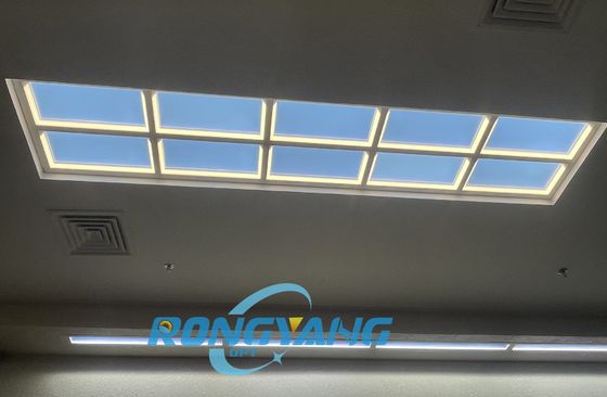 Đèn cửa sổ giả CRI Ra95 cao cấp với Tự động đổi màu và Chiếu sáng theo Nhịp sinh học