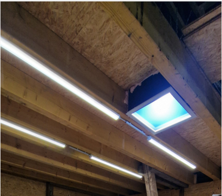 Khoảng cách chiếu 30M và Bảng ánh sáng mặt trời nhân tạo nhiệt độ màu 6500K cho chiếu sáng trong nhà