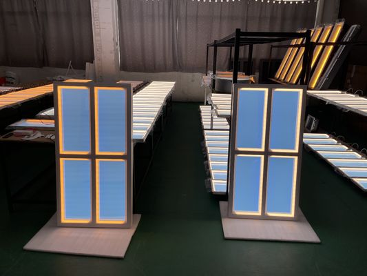 Đèn cửa sổ giả tạo ánh sáng tự nhiên và bầu trời xanh bằng cách sử dụng ánh sáng LED tán xạ Rayleigh